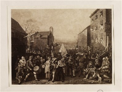 Jacobite broadside - March to Finchley