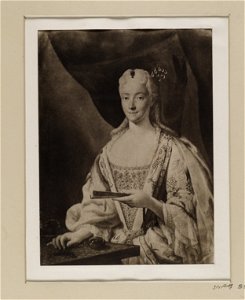 Jacobite broadside - Portrait of Princes Maria Clementina 03