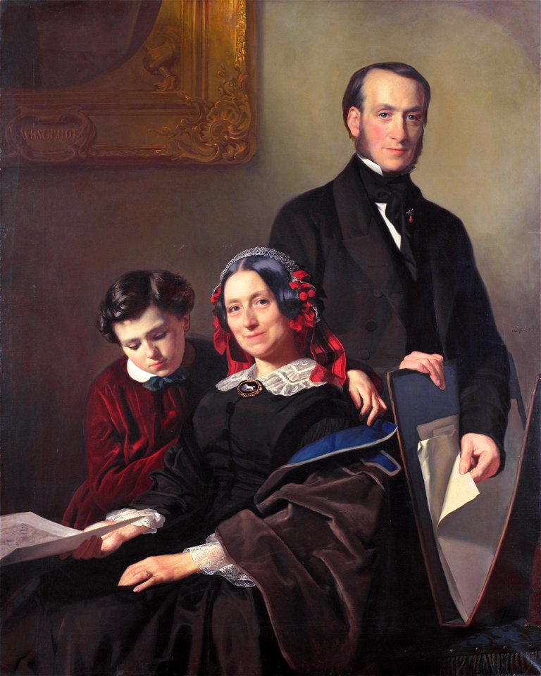 Jacob Spoel - Mevrouw A J Schmidt-Keiser