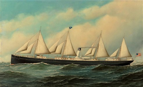 'El Mar' by Antonio Jacobsen, 1895