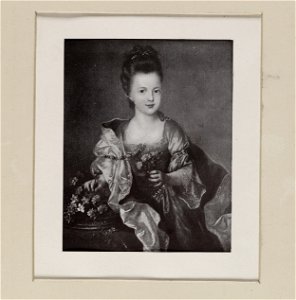 Jacobite broadside - Portrait of Louisa, The Princess Royal, Daughter of James II