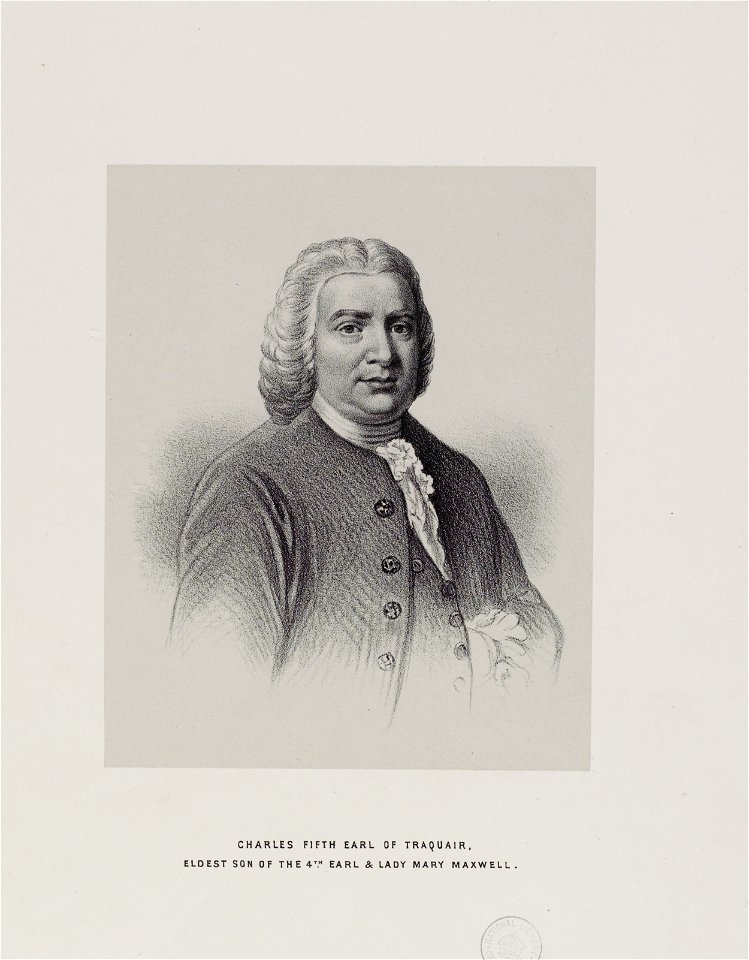 Jacobite broadside - Charles, 5th Earl of Traquair