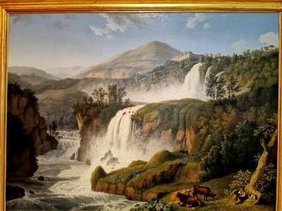 Jacob Philipp Hackert — Der große Wasserfall von Tivoli