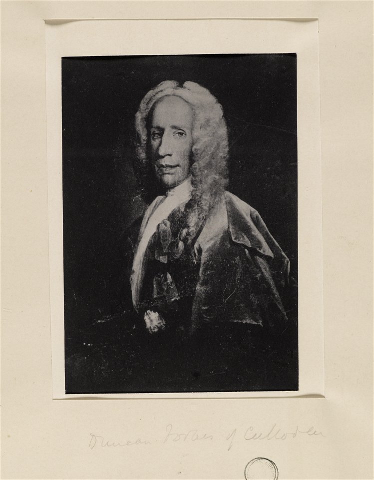 Jacobite broadside - Duncan Forbes of Culloden (1685-1747)