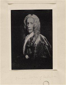 Jacobite broadside - Duncan Forbes of Culloden (1685-1747)