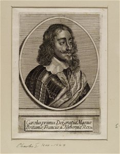 Jacobite broadside - Portrait of Charles I (1600-1649) 03