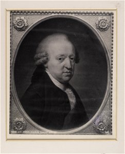 Jacobite broadside - Portrait of Prince Charles in old age
