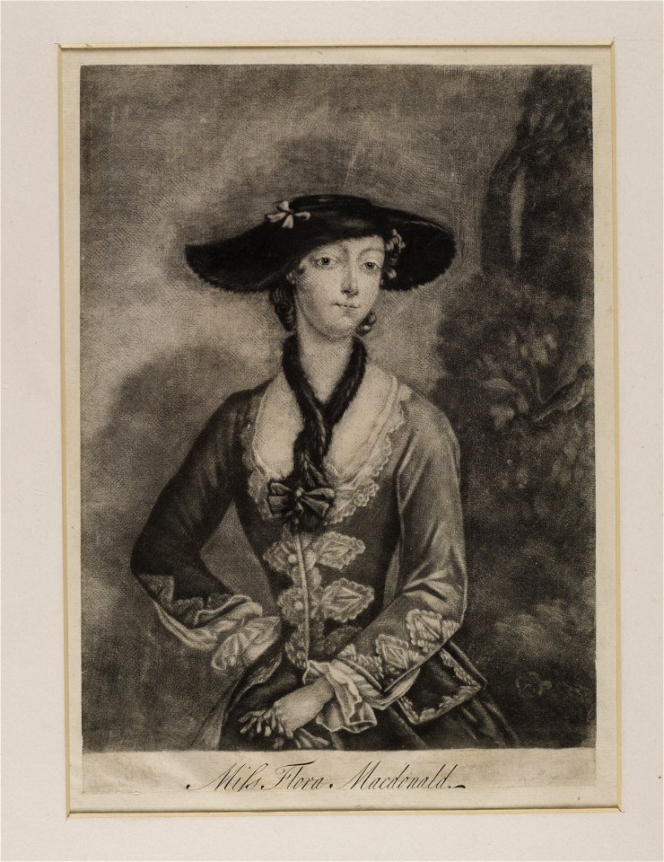 Jacobite broadside - Miss Flora Macdonald 04