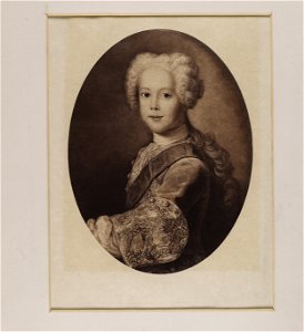 Jacobite broadside - Portrait of Prince Henry as a boy 02