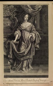 Jacobite broadside - Mary of Modena (1658-1718) 02