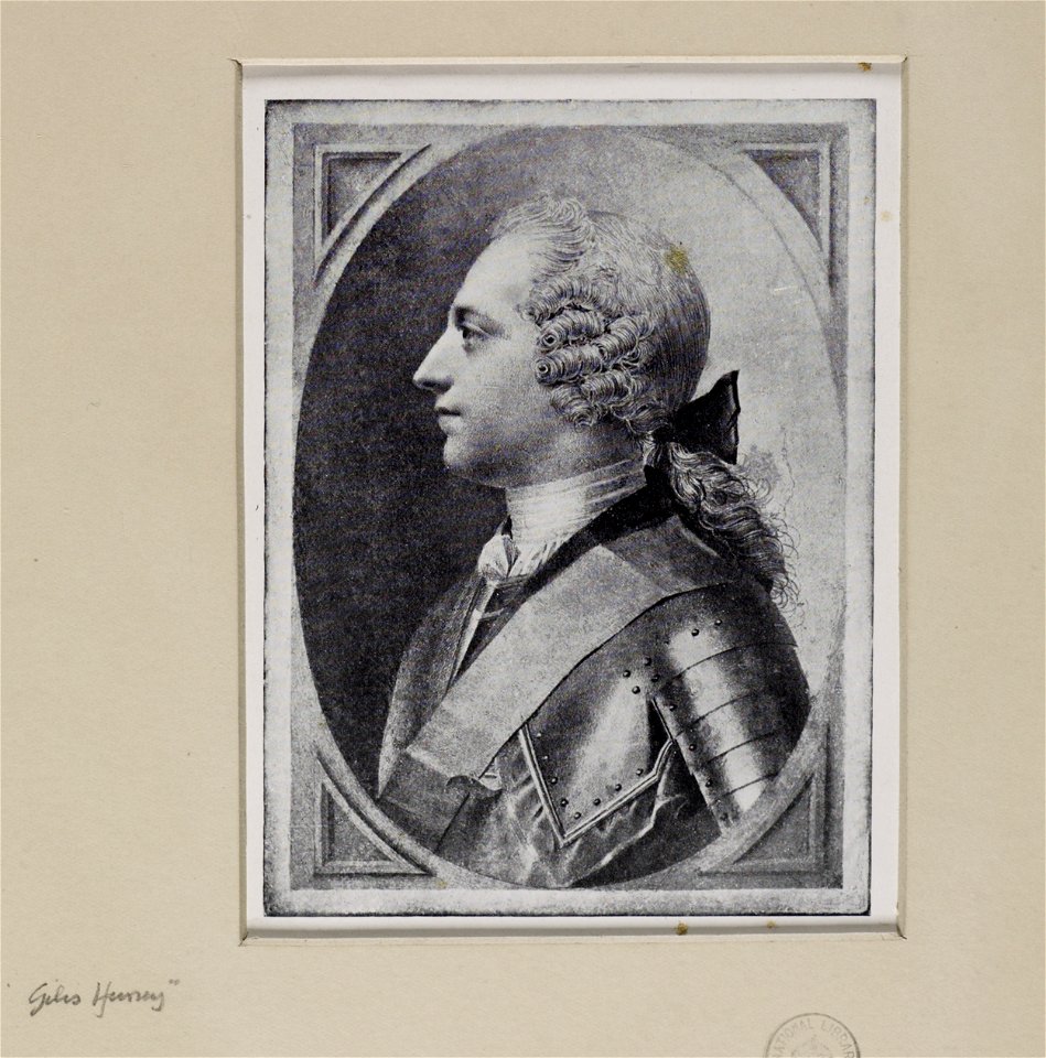Jacobite broadside - Portrait- Prince Charles Edward Stuart (1720-1788)