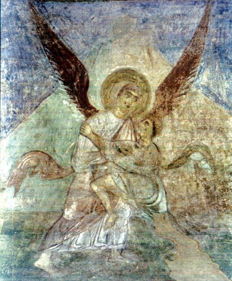 Jacob wrestling with the Archangel - Google Art Project