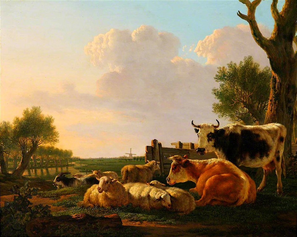 Jacob van Strij (1756-1815) - Cattle in a Landscape - 608973 - National Trust