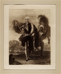 Jacobite broadside - Field Marshal James Francis Edward Keith (1696- 1758). Free illustration for personal and commercial use.
