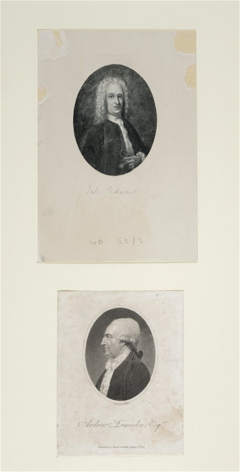 Jacobite broadside - James Edgar (1688-1764) and Andrew LUMISDEN (1720- 1801)