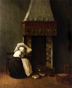 Jacob Vrel - Sleeping Woman (The Convalescent) - WGA25390