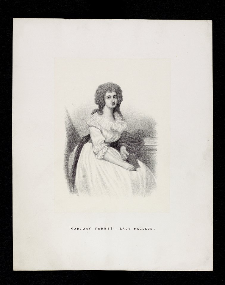 Jacobite broadside - Marjory Forbes, Lady Macleod