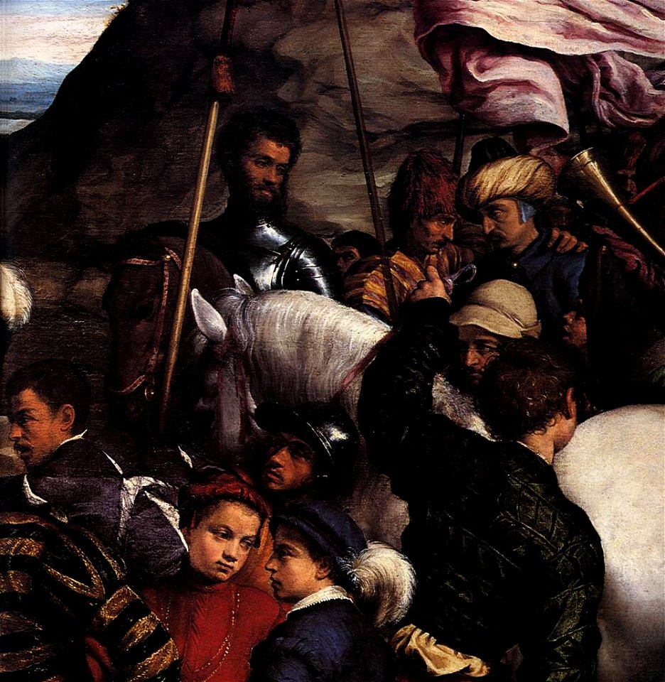 Jacopo da Ponte - Adoration of the Kings (detail) - WGA01429