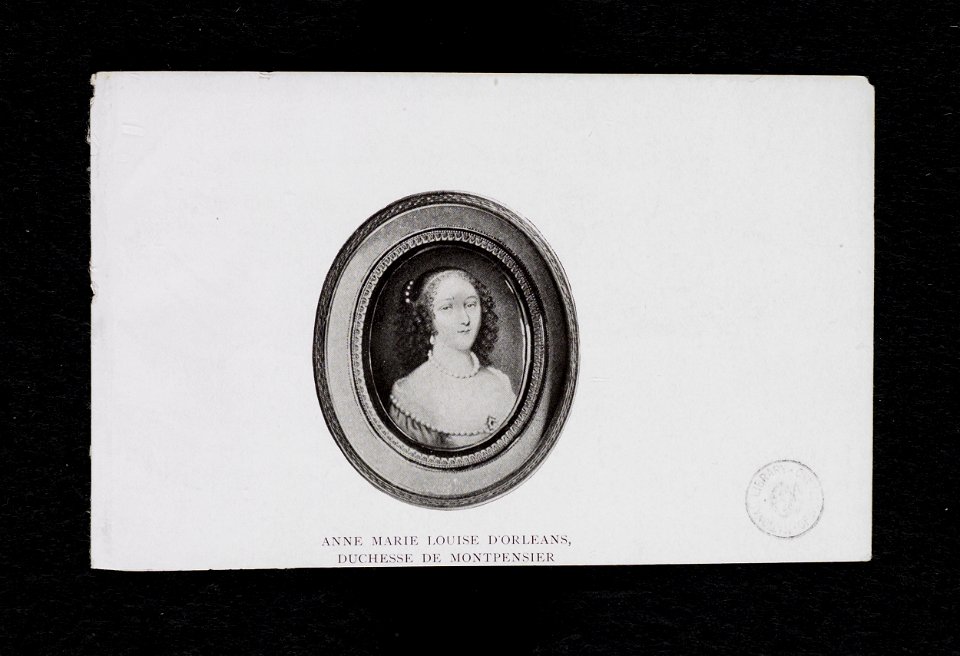 Jacobite broadside - Anne Marie Louise D' Orleans, Duchesse de Montpensier