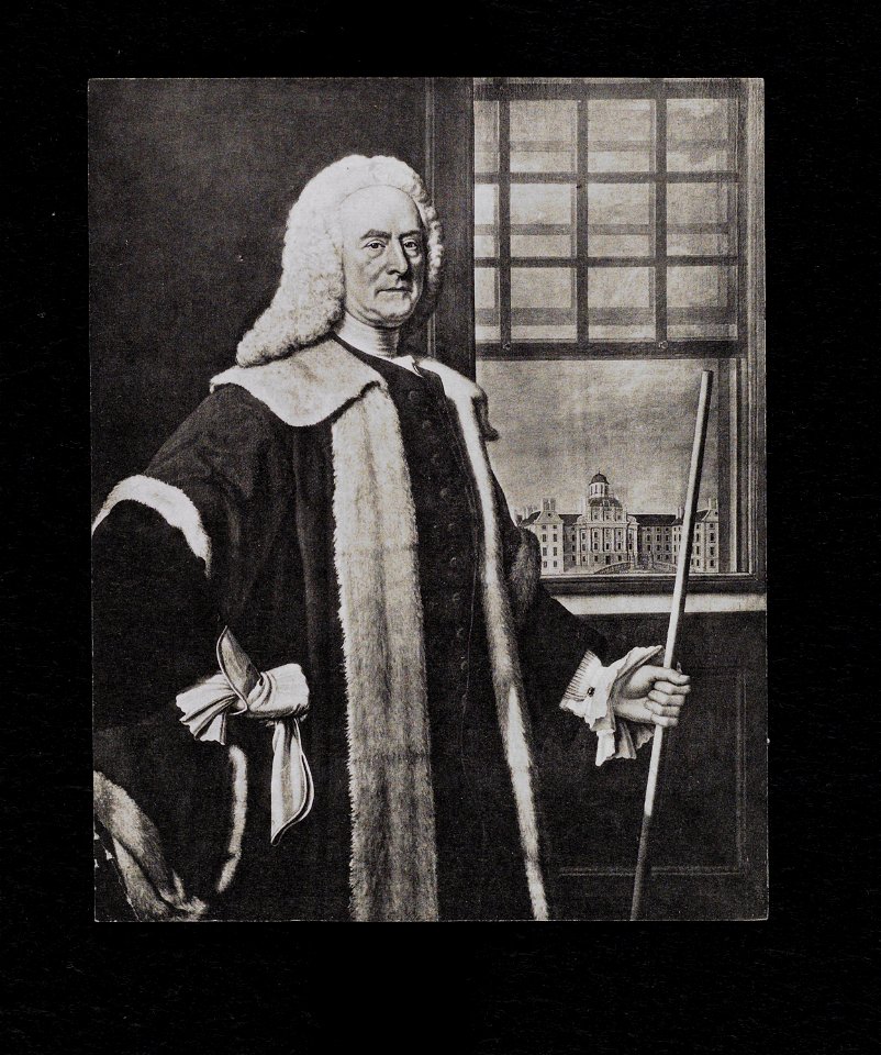 Jacobite broadside - Reproduction of a painting of George Drummond