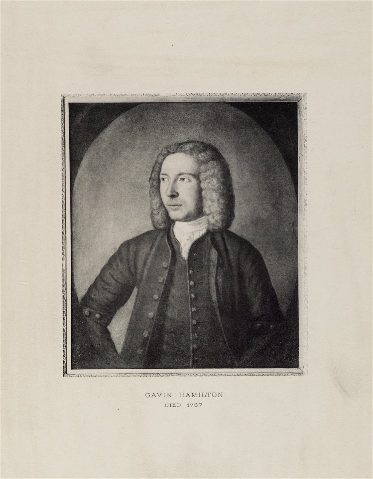 Jacobite broadside - Gavin Hamilton