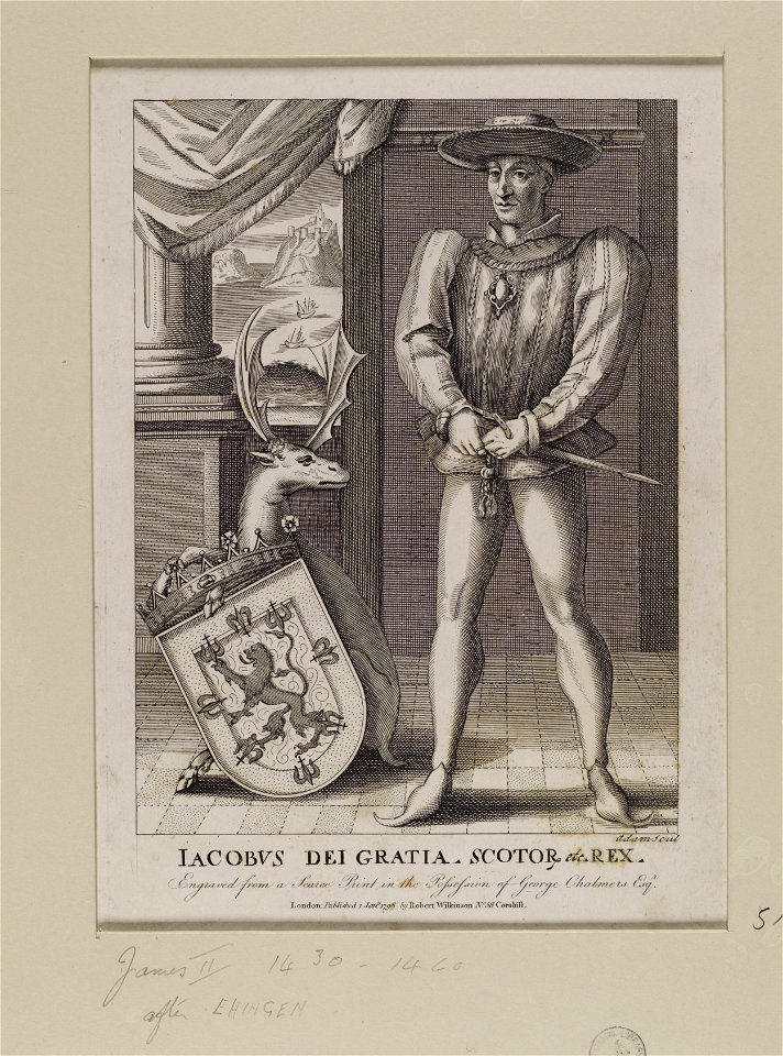 Jacobite broadside - James II (1430-1360) King of Scots 02