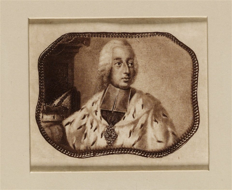 Jacobite broadside - Portrait of Prince Henry in older-middle age