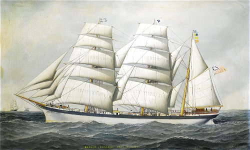 File:Antonio Jacobsen - The clipper Young America under full sail