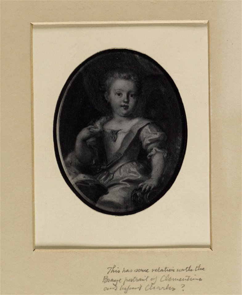 Jacobite broadside - Miniature of Prince Charles Edward Stuart as a child 03