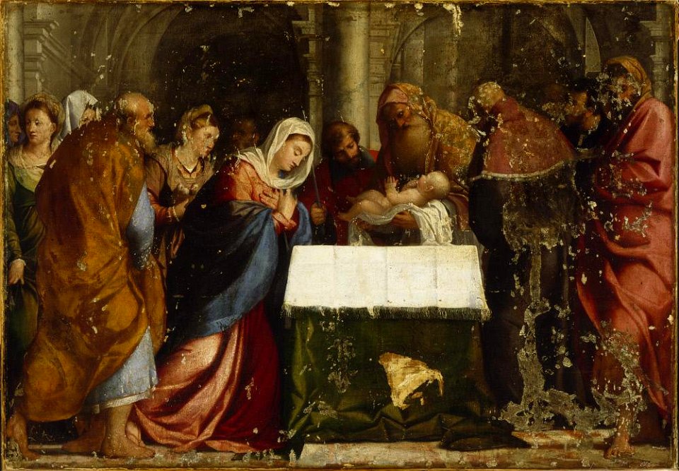 Jacopo Palma - Presentation in the Temple, 1520-22, SN72