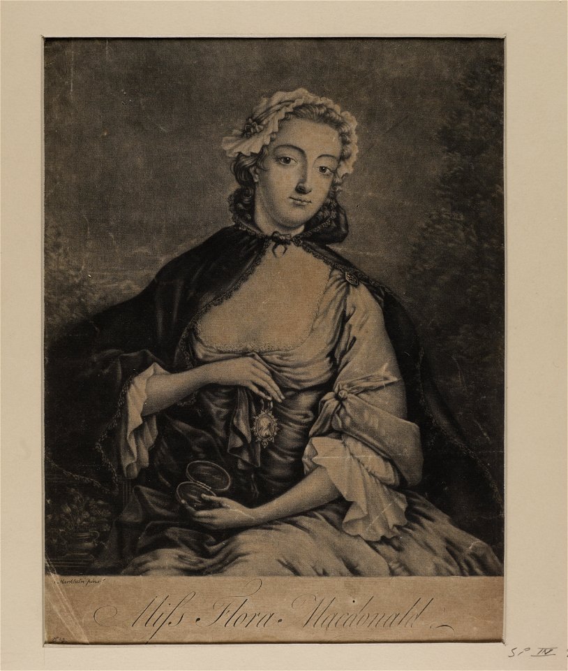 Jacobite broadside - Miss Flora Macdonald