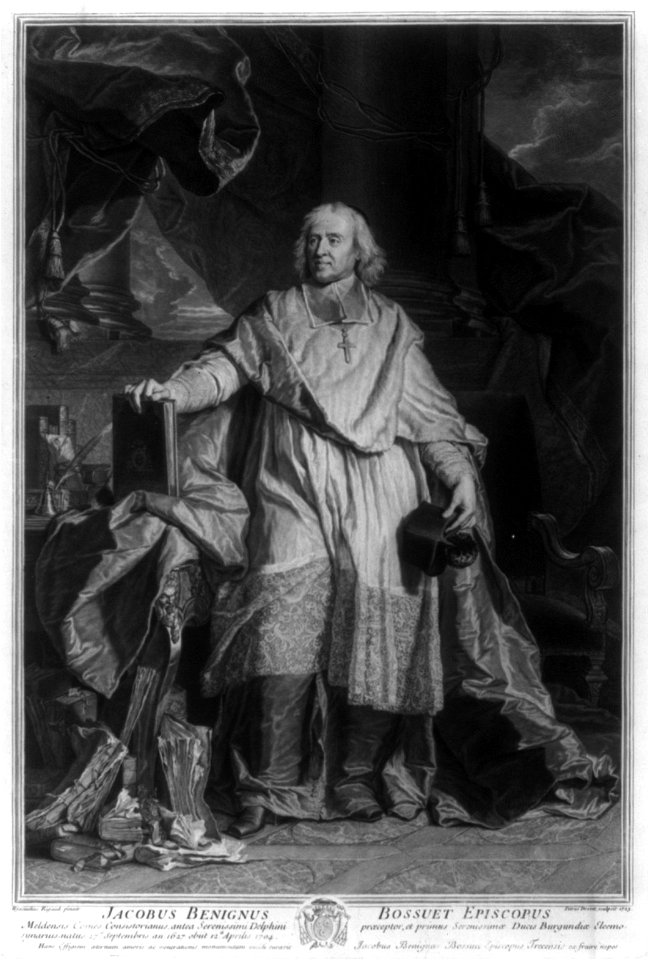 Jacobus Benignus Bossuet, Episcopus - Hyacinthus Rigaud pinxt. ; Petrus Drevet sculpsit. LCCN89710361