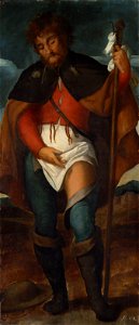 Jacopo Negretti, gen. Palma il Vecchio und Werkstatt - Hl. Rochus - GG 2654 - Kunsthistorisches Museum