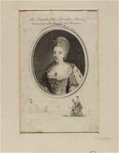 Jacobite broadside - Consort of the Chevaliear Stuart