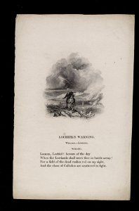 Jacobite broadside - Lochiel's Warning