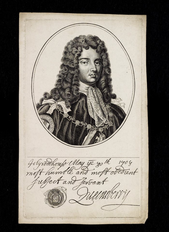 Jacobite broadside - Marquis of Queensberry