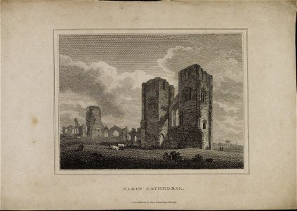 Jacobite broadside - Elgin Cathedral, London