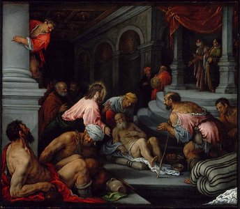 Jacopo Bassano - Christ Healing the Lame Man - 1989.309 - Museum of Fine Arts