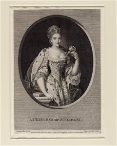 Jacobite broadside - Princess of Stolberg