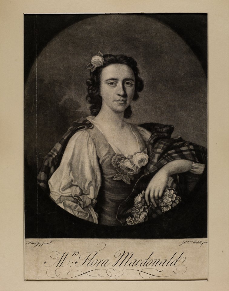 Jacobite broadside - Mrs Flora Macdonald