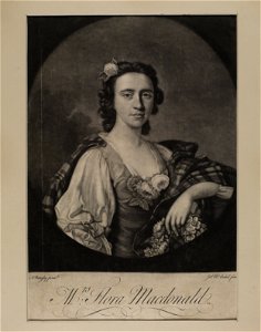 Jacobite broadside - Mrs Flora Macdonald