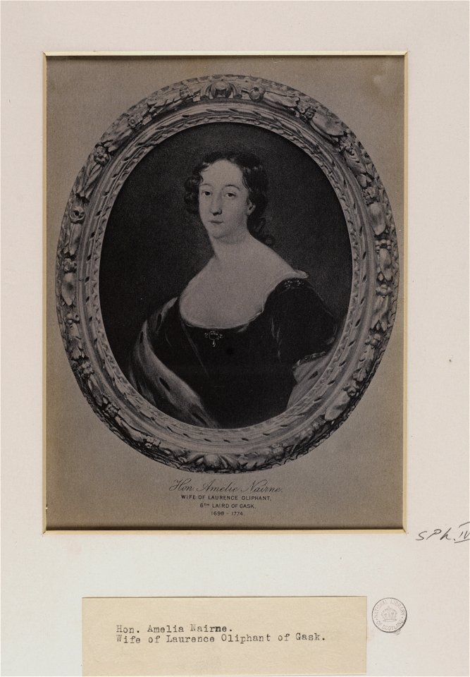 Jacobite broadside - Amelie Nairne