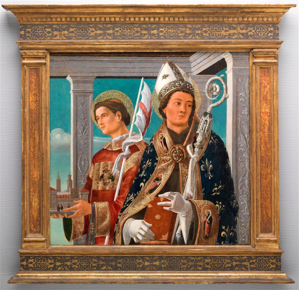 Jacopo da Montagnana - Saints Daniel of Padua and Louis of Toulouse - 43.1 - Detroit Institute of Arts