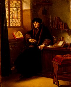 Jacobus Ludovicus Cornet - Portret van Erasmus - SA 241 - Amsterdam Museum