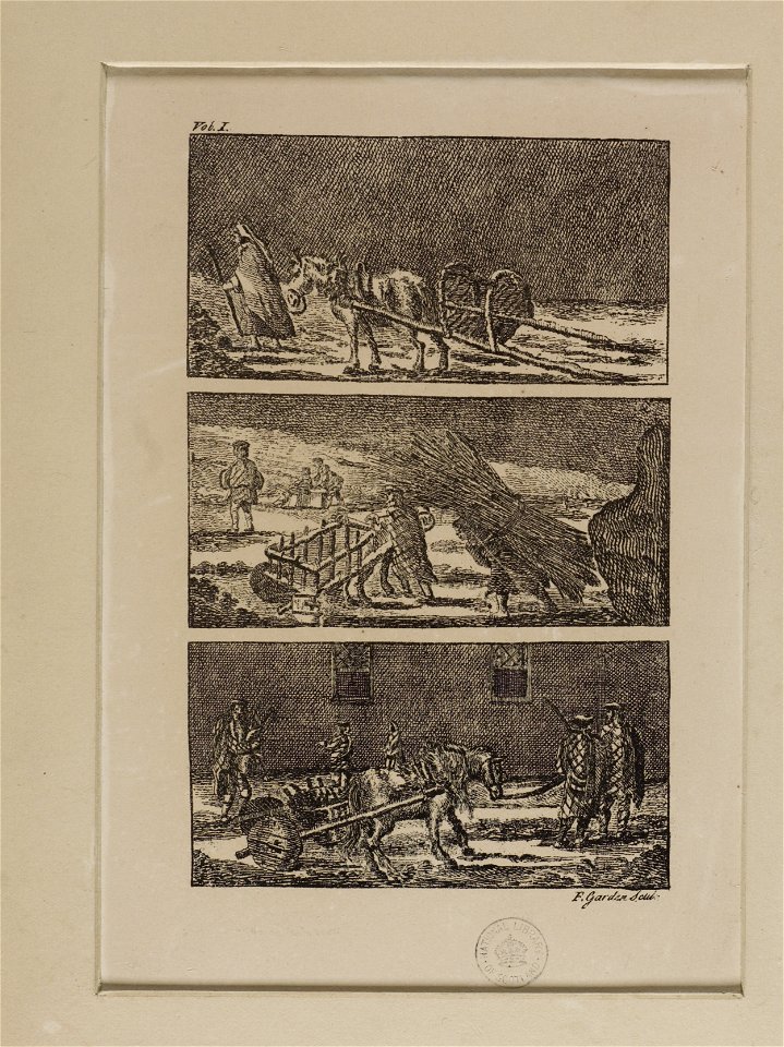 Jacobite broadside - Scenes of highland village customs and dress 04