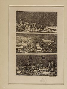 Jacobite broadside - Scenes of highland village customs and dress 04