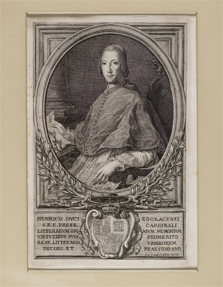 Jacobite broadside - Prince Henry Benedict Clement Stuart