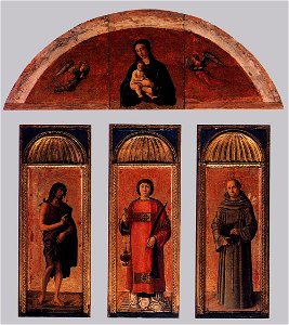 Jacopo Bellini - Triptych of St Lawrence - WGA1800