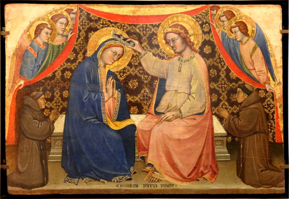 Jacopo di Paolo-Le couronnement de la Vierge
