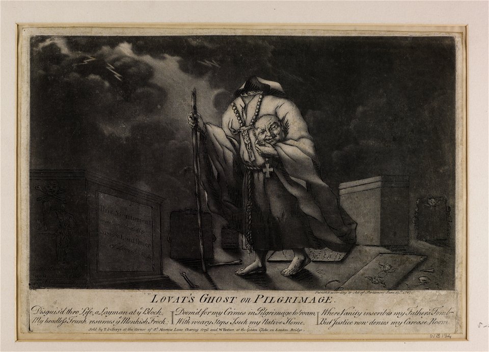 Jacobite broadside - Lovat's Ghost on Pilgrimage